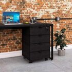 Conjunto Home Office Industrial 2 Peças Com 1 Escrivaninha 12