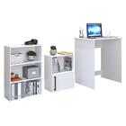Conjunto Home Office Linea Completo Branco
