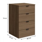 Conjunto Home Office Mesa Diretor 190 Cm E Gaveteiro Munique