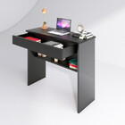 Conjunto Home Office Mesa E Gaveteiro Com 4 Gavetas - Preto