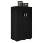 Conjunto Home Office Mesa Escrivaninha Allexa E Armário Multi