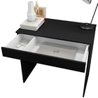 Conjunto Home Office Mesa Escrivaninha Allexa E Armário Multi