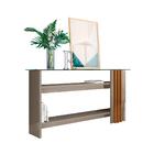 Conjunto Home Theater E Bancada Zimmer Fendi / Naturale