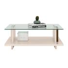 Conjunto Home Theater E Mesa De Centro Wayne Off-white Savana