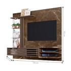 Conjunto Home Theater E Mesa De Centro Zimmer Imperial Sépia