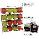 Conjunto Hora Do Café Porta Sachês Com Organizador De Cápsula