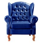 Conjunto Imperador Sofá Com Poltronas Chesterfield Decoração