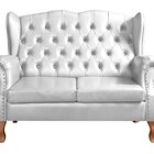 Conjunto Imperador Sofá Com Poltronas Chesterfield Decoração