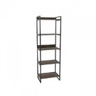 Conjunto Industrial 2 Peças Com 1 Escrivaninha 90cm E 1 Estan