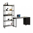 Conjunto Industrial 3 Peças 1 Escrivaninha 1 Estante E 1 Gave