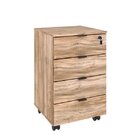 Conjunto Industrial 3 Peças 1 Escrivaninha 1 Estante E 1 Gave