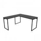 Conjunto Industrial 3 Peças 1 Escrivaninha Em L 1 Estante E 1