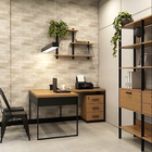 Conjunto Industrial P/ Escritório Completo 7 Peças 100% Mdf