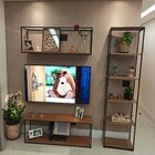 Conjunto Industrial Sala De Tv Forest Freijó/preto