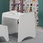 Conjunto Infantil 3 Pecas 1 Mesa 2 Cadeiras Com Regulagem  Br