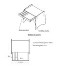 Conjunto Infantil 4 Pecas 1 Mesa 2 Cadeirinhas 1 Biblioteca P