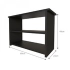 Conjunto Infantil Cama Banqueta 2 Nicho E Prateleira Bramov M