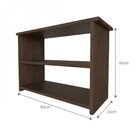 Conjunto Infantil Cama Banqueta 2 Nicho E Prateleira Bramov M