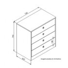 Conjunto Infantil Com Berço Montessoriano, Cômoda E Guarda-ro