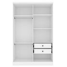 Conjunto Infantil Com Cama 100% Mdf E Guarda-roupa Harmonia E