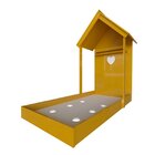 Conjunto Infantil Com Cama E Escrivaninha  Amarelo