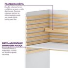 Conjunto Infantil Com Escrivaninha E Cadeira Evolutiva Wave C