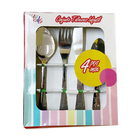 Conjunto Infantil Faca Garfo Colher Prato 6pçs Class Home