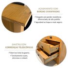 Conjunto Infantil Guarda-roupa 2 Portas E Cômoda 8 Gavetas 10