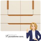 Conjunto Infantil Guarda-roupa E Cômoda Circus Cinamomo / Off