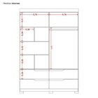 Conjunto Infantil Guarda-roupa E Cômoda Circus Freijó / Titan