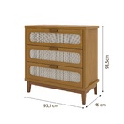 Conjunto Infantil Isa Comoda Cama Pronta Entrega Cor Nature