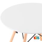 Conjunto Infantil - Mesa Eames Junior Branco + 1 Cadeira Eiff