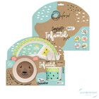 Conjunto Infantil Ursinho Prato Infantil Para Bebe
