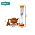 Conjunto Infusor De Chá Estilo Cesta Com Timer 2 Em 1 Prana