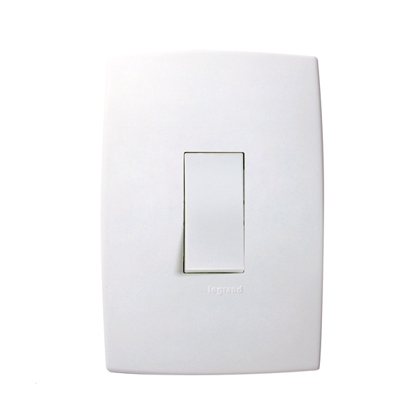 Conjunto Interruptor 1tp 4x2 Pial Plus 611101