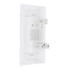 Conjunto de Interruptor de Simples e Tomada 10A Branco Brava! Iriel