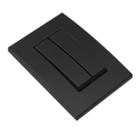 Conjunto Interruptor Duplo Paralelo Margirius Preto