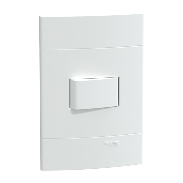 Conjunto Interruptor Paralelo 10A Branco Lunare UP Schneider