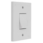 Conjunto de Interruptor Paralelo 10A Cinza Aquatic Pial Legrand