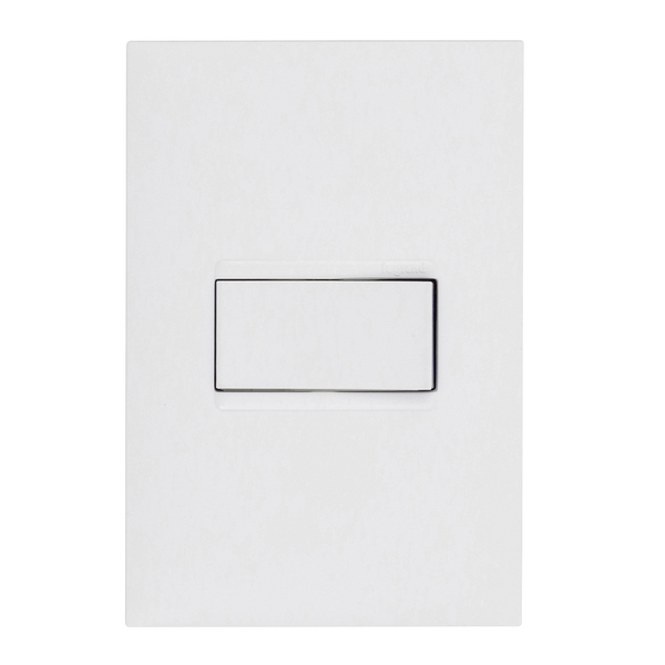Conjunto Interruptor Simples 10A 4X2 Branco Pial Plus+