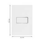 Conjunto Interruptor Simples 10A 4X2 Branco Pial Plus+