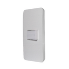 Conjunto Interruptor Simples 10A 250V 4x2 Branco Matix Go Bticino