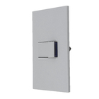Conjunto Interruptor Simples 10A 4X2 Cinza PIAL Plus+