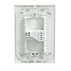 Conjunto Interruptor Simples 10A Branco Lunare UP Schneider