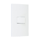 Conjunto de Interruptor Simples 10A Branco Prime Lunare Schneider