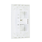 Conjunto de Interruptor Simples 10A Branco Prime Lunare Schneider
