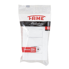 Conjunto de Interruptor Simples 16A/250V e Tomada 20A/250V Modulare Fame