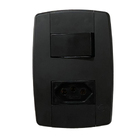 Conjunto Interruptor Simples + Tomada 10a 250v 4x2 Preta