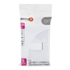 Conjunto Interruptor Simples com Suporte 4x2 Acrílico Branco Madrid Lexman