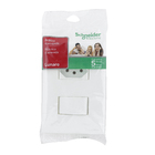 Conjunto Interruptor Simples + Tomada 2P+T 10A 250V Lunare Schneider